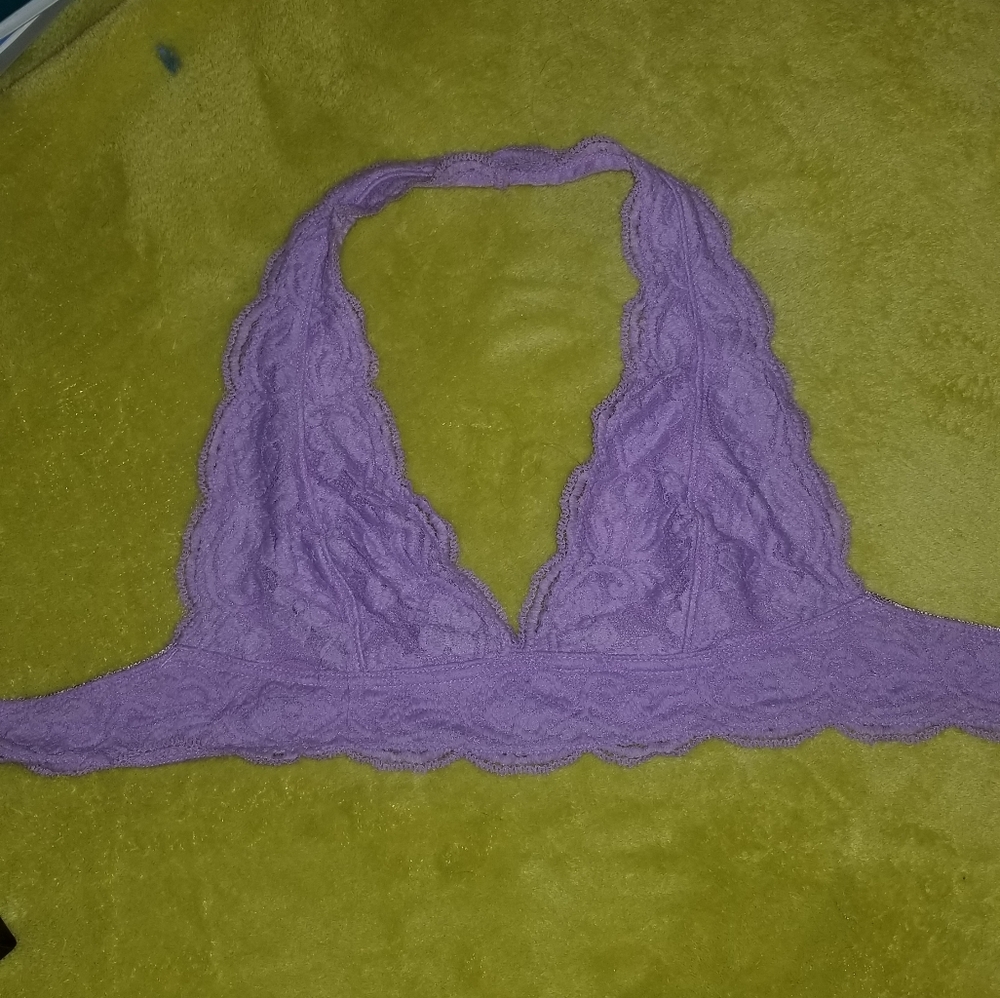 UO Light Purple Halter Bralette